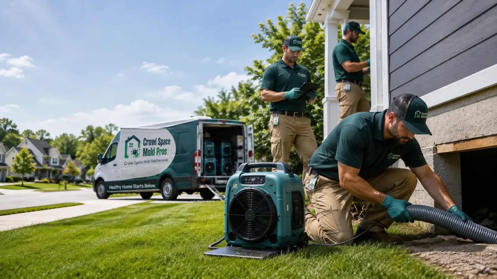 Crawl Space Mold Removal in Felton, PA